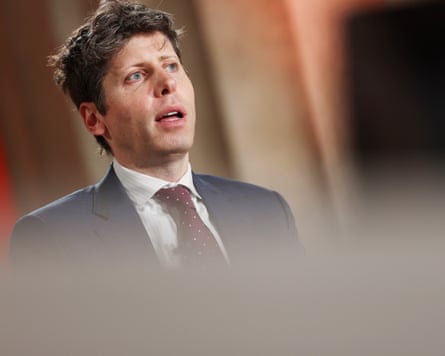 Sam Altman speaks during the BlackRock Infrastructure Summit on March 11