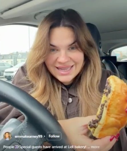 Instagram post for Lidl Northern Ireland by influencer Emma Kearney