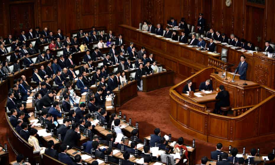 The lower house of the Japanese parliament.