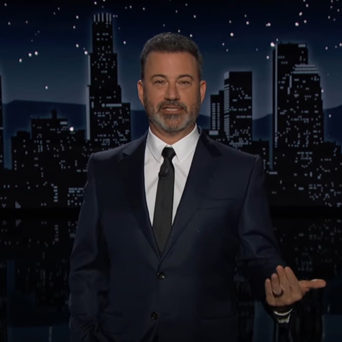 Jimmy Kimmel: Republicans are 'reaching across the aisle to grab each other by the throats' | Late-night TV roundup | The Guardian