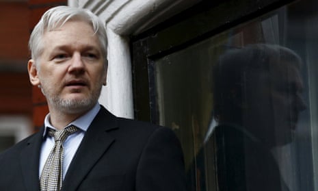 The WikiLeaks founder, Julian Assange