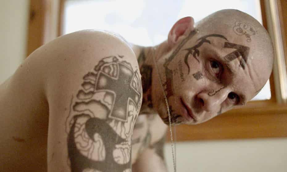 Skin review – Jamie Bell swaps nazism for love in moral tale of far right |  Toronto film festival 2018 | The Guardian