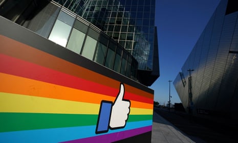 Facebook headquarters in Dublin.