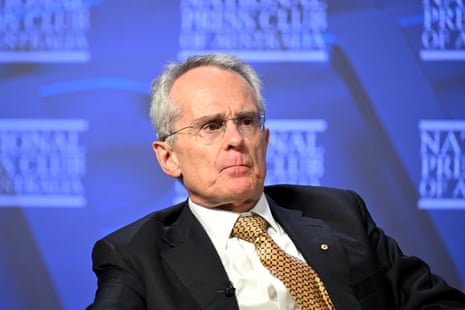 Rod Sims at the National Press Club in 2024