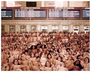 New York 4 (Grand Central) 2003 by artist photographer Spencer Tunick.