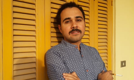 ‘I’m not a writer with a message’ … Ahmed Naji.