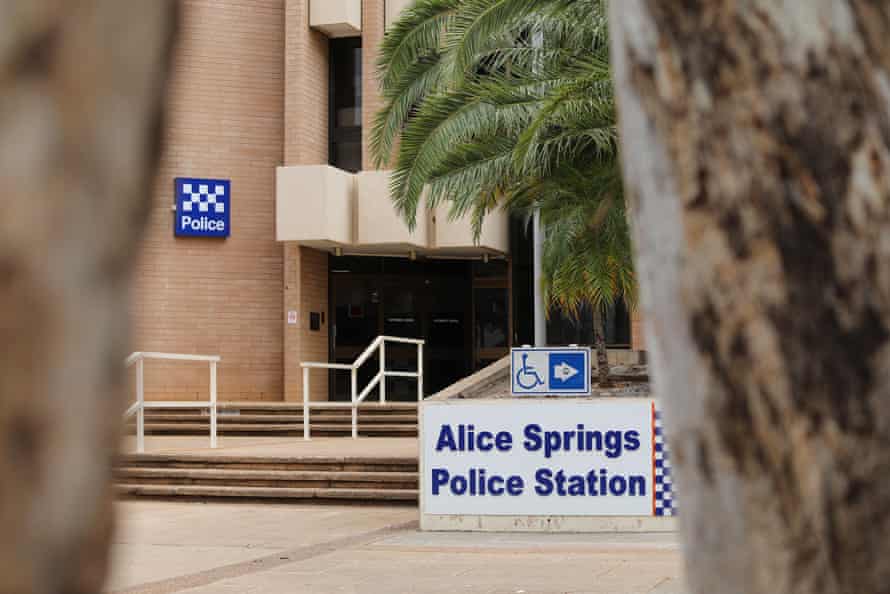 Zachary Rolfe’s ex-fiancee told detectives he spoke of getting paid holiday if he shot someone, court documents show | Northern Territory 1 Alice Springs police station.