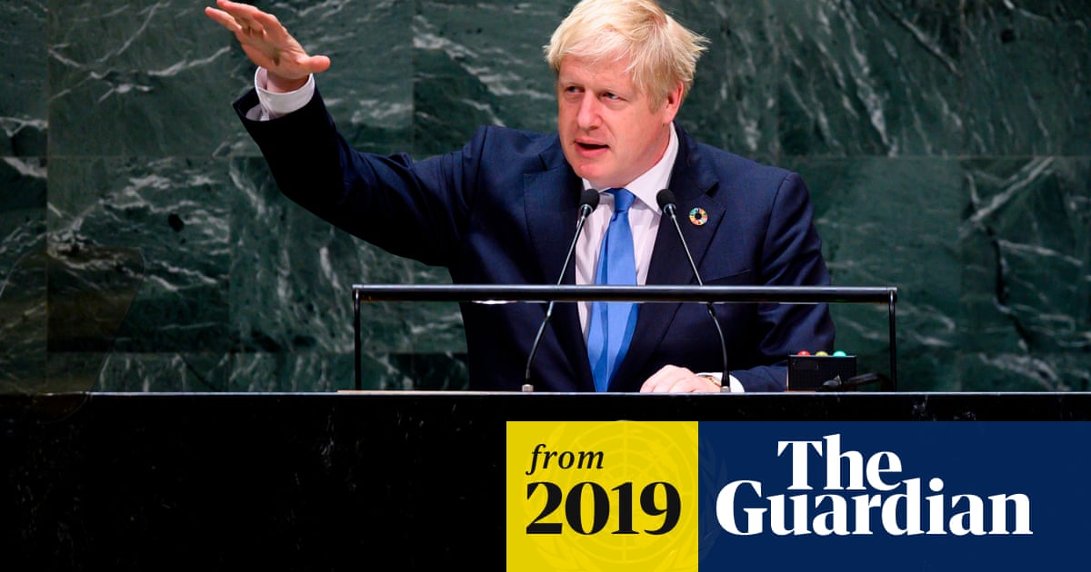 Pink Eyed Terminators And Limbless Chickens Boris Johnson S Un Speech In Quotes Politics The Guardian