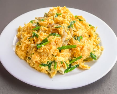 scrambled eggs