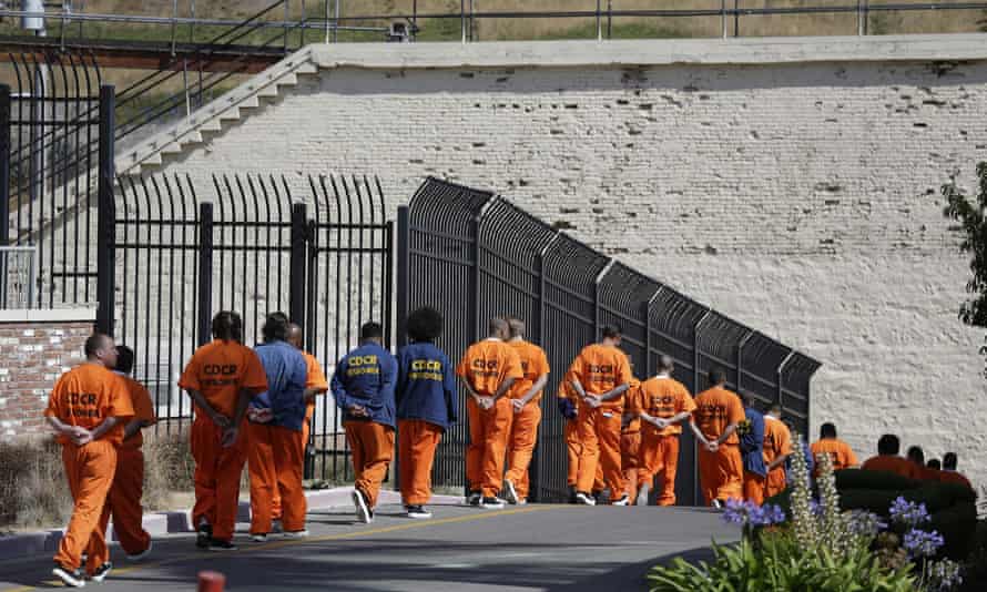 Inmates in California in 2016.