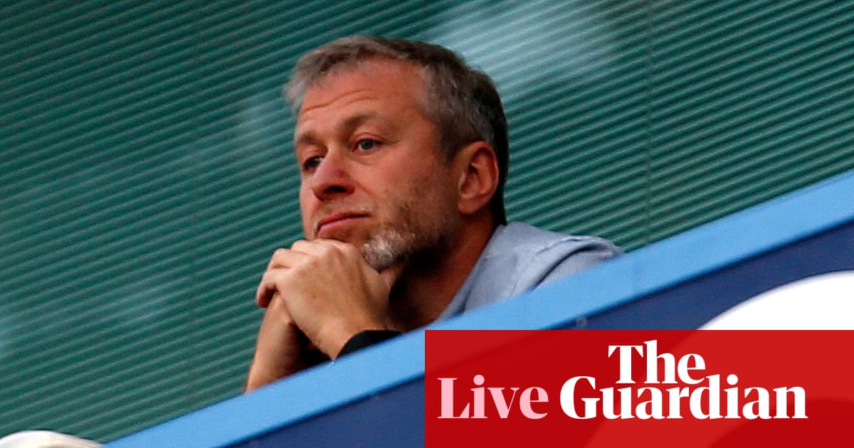 IMF approves $1.4bn emergency funding for Ukraine; Chelsea owner Abramovich sanctioned by UK – live