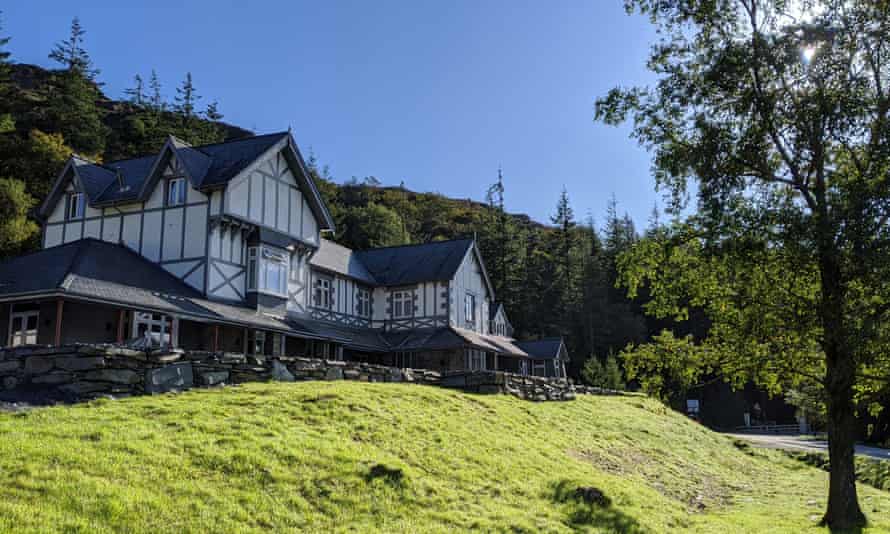 Exterior of Plas Weunydd hotel, north Wales