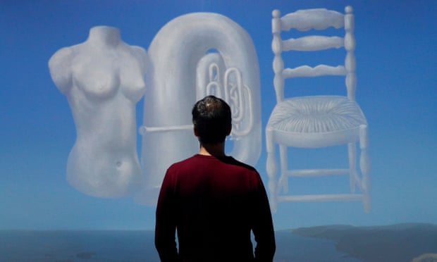‘All at once I understood that pretty much everyone visualised their thoughts all the time!’ … a visitor to the Cloud Room in the Dali &amp; Magritte exhibition in Brussels last year.