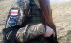 Combattente anarchico in Ucraina.