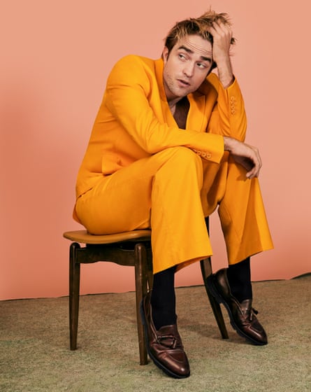 ‘Before filming, I do whatever I can to not know what is going on’: Robert Pattison wears suit by Jacque Mus and shoes by John Lobb.