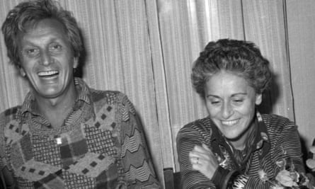 Ottavio and Rosita Missoni in 1973. Theirs was a union of complementary talents – Tai was an artist of great colour gifts, while she shaped the firm’s overall fashion direction.