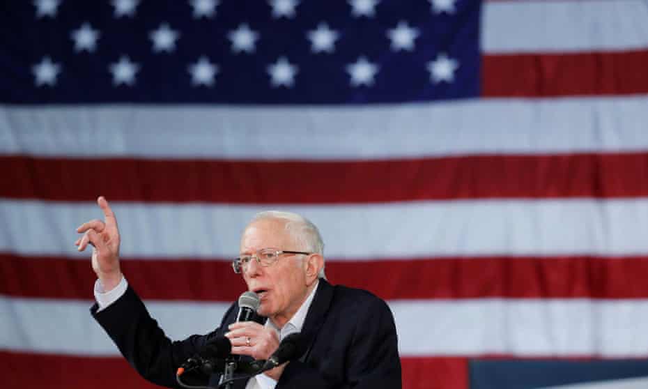 Bernie Sanders Plots New Strategy To Foil Biden And Take Charge Of 2020 Race Bernie Sanders The Guardian