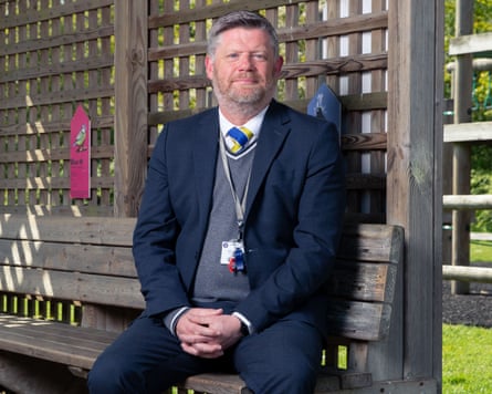 Head teacher of Cunningham Hill school, Matthew Tavender.