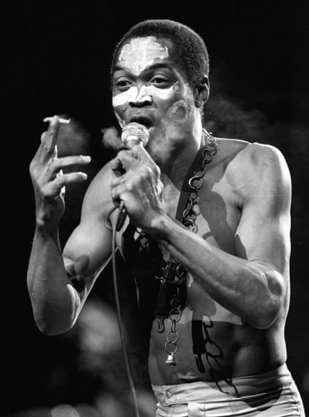 Fela Kuti … the king of Afrobeat.