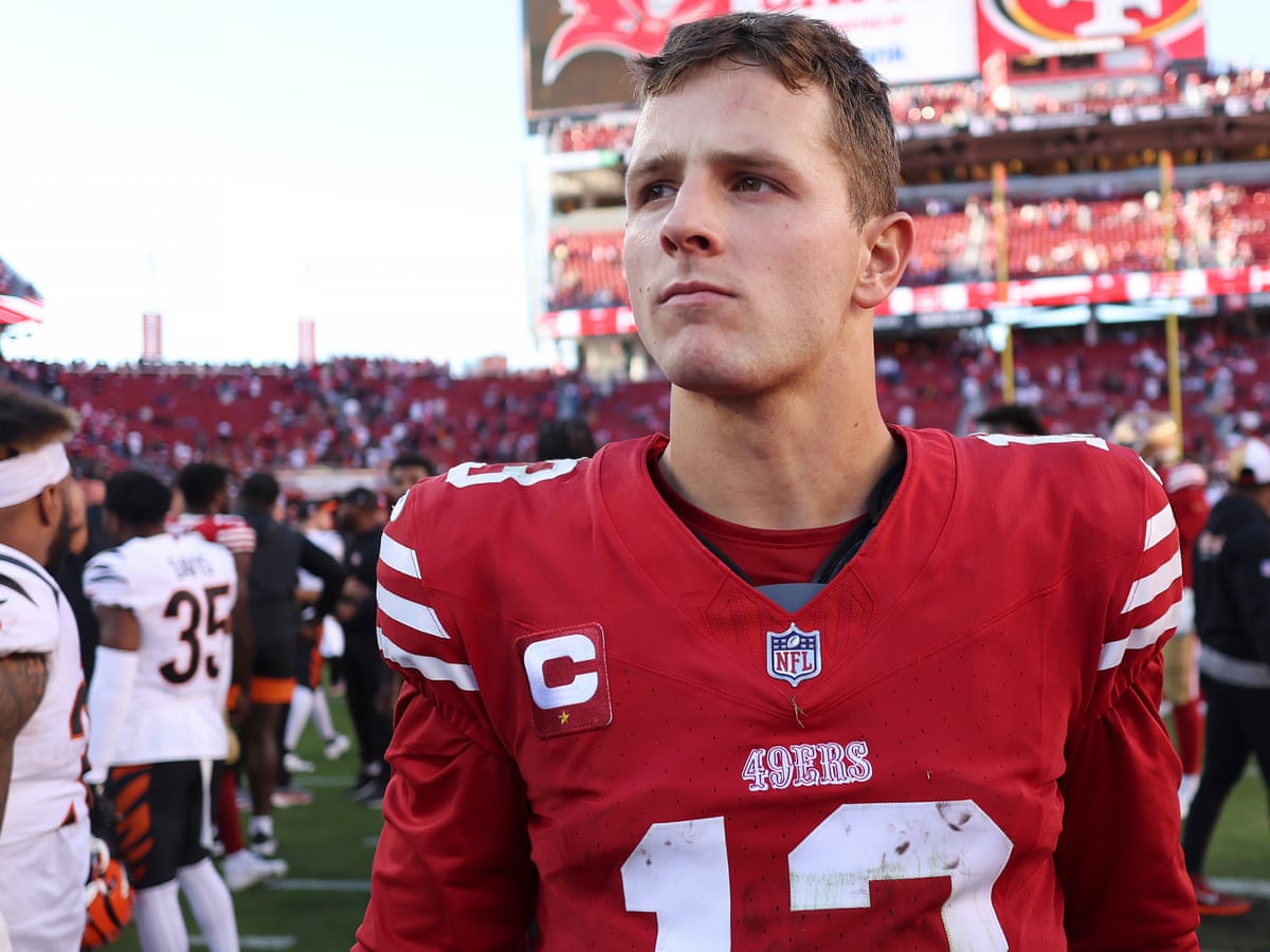 The 49ers' Brock Purdy is no bust but he shouldn't have played on Sunday | San Francisco 49ers | The Guardian