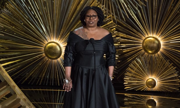 88th Annual Academy Awards, Show, Los Angeles, America 28 Feb 2016<br>EDITORIAL USE ONLY. NO BOOK PUBLISHING WITHOUT PRIOR APPROVAL
Mandatory Credit: Photo by Mandatory Credit A.M.P.A.S/REX/Shutterstock (5600270ka)
A.M.P.A.S. Presenter Whoopi Goldberg onstage during the live ABC Telecast of The 88th Oscars® at the Dolby® Theatre
88th Annual Academy Awards, Show, Los Angeles, America 28 Feb 2016