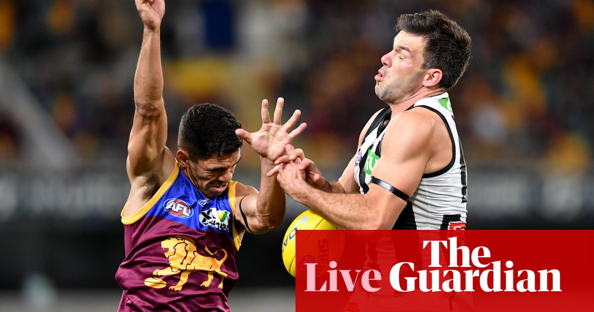 Afl 2020 Round 15 Brisbane Beat Collingwood As It Happened Sport The Guardian