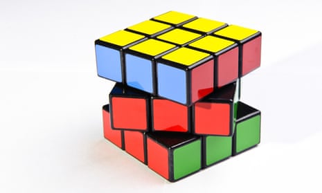 Google turns its logo into giant Rubik's Cube