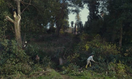 A scene from Salomé Jashi’s Taming the Garden.