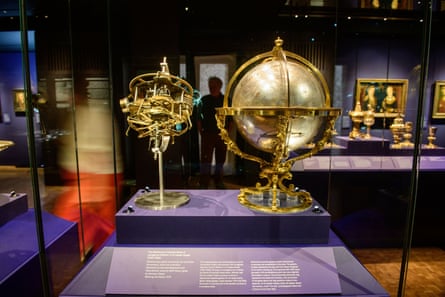 A celestial globe commissioned in the 16th century