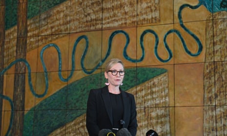 Greens senator Larissa Waters last month.