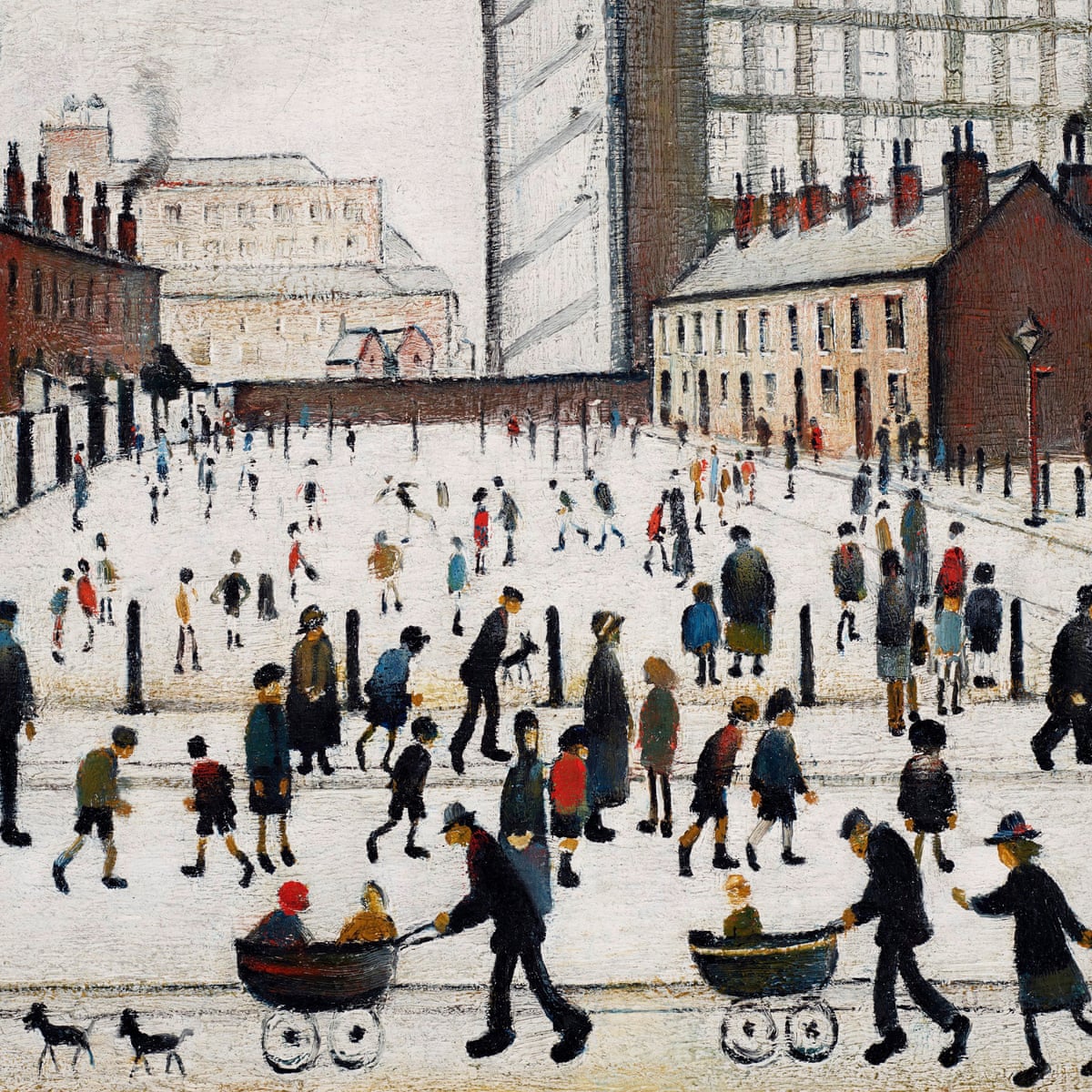 Overlooked LS Lowry painting re-emerges after 70 years | LS Lowry | The  Guardian
