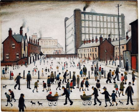 The Mill, Pendlebury, by LS Lowry