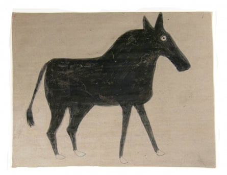 Bill Traylor’s Young Mule, c 1939-1942