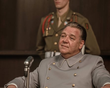 Crowe as Hermann Göring in Nuremberg.