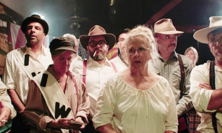 A group of townspeople.