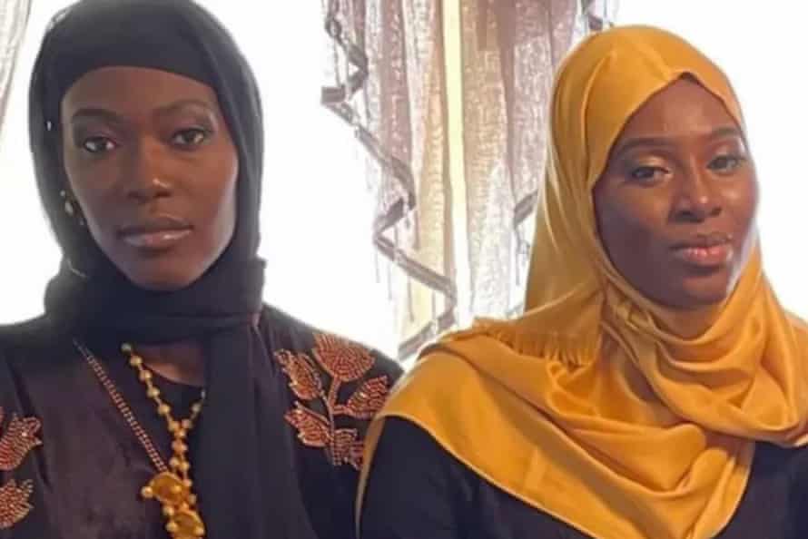 Sera Janneh, left, was killed in the fire on East 181th Street. Her younger sister, Isatou, is on the right.