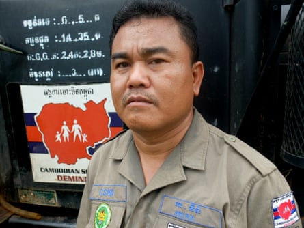 Aki Ra, founder of Cambodian Self Help Demining and the Cambodia Landmine Museum.