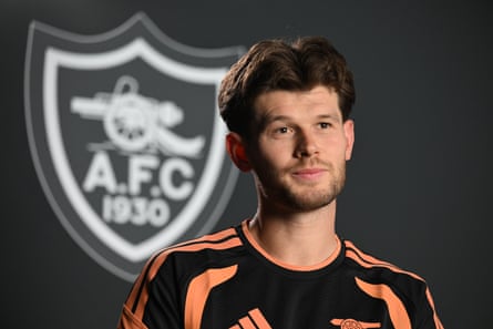 Illan Meslier, who will play backup to David Raya, settles into his new surroundings at Arsenal