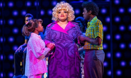 Magnificent … Marisha Wallace as Motormouth Maybelle in Hairspray.