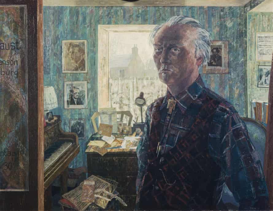 Focus on portraiture … Ronald Stevenson (1983) by Victoria Crowe.