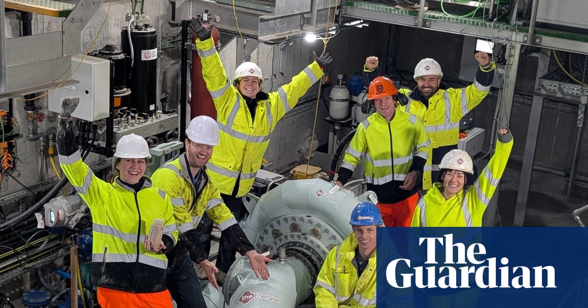 First of its kind high-density' hydro system begins generating electricity in Devon