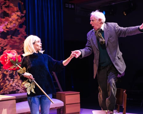 They wander and wonder together … Rebecca Banatvala and Gary Lilburn in Autumn at the Park theatre, London.