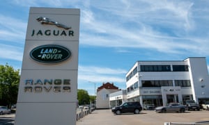A Jaguar Land Rover dealership in Ascot, Berkshire