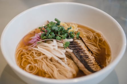 Scottish mackerel ramen, Everyday People, Nottingham.