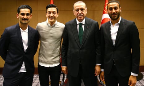 Gündoğan, Özil, Erdoğan, Tosun