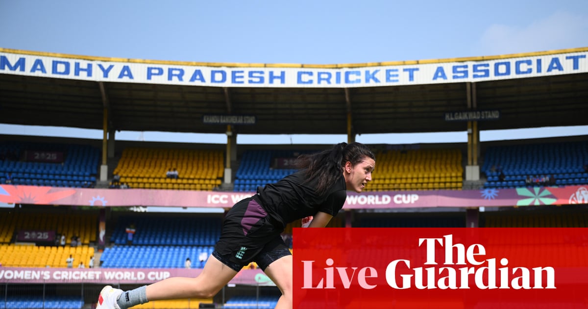 India v England: Women's Cricket World Cup live