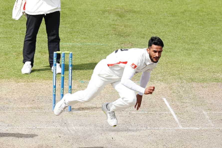 Hassan Ali: ‘Wasim Akram told me to play county cricket. Finally I’m here ’ | Lancashire 3 Hassan Ali in full flow at Old Trafford