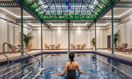 Glass ceilings: traditional luxury at Buxton Crescent.