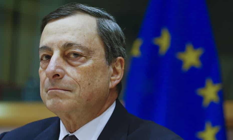 Mario Draghi, the European Central Bank president