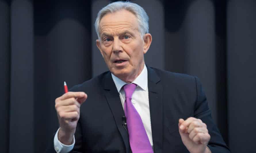 Former UK Prime Minister Tony Blair.